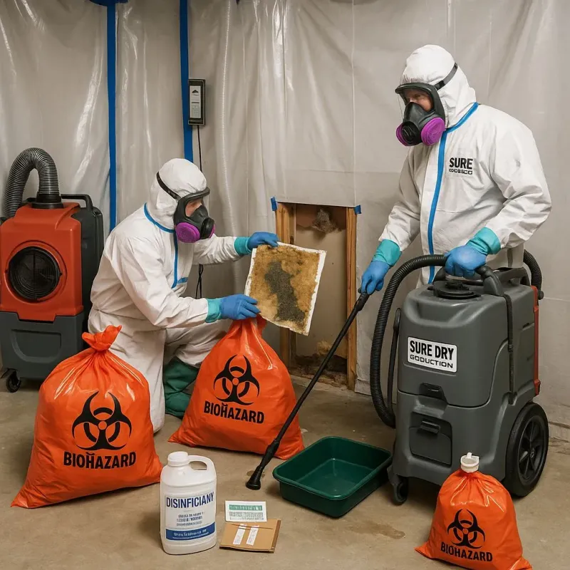 Contaminated Water Handling Protocols process in Youngsville, NC