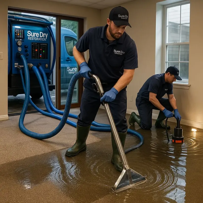 Water Extraction and Removal process in Youngsville, NC